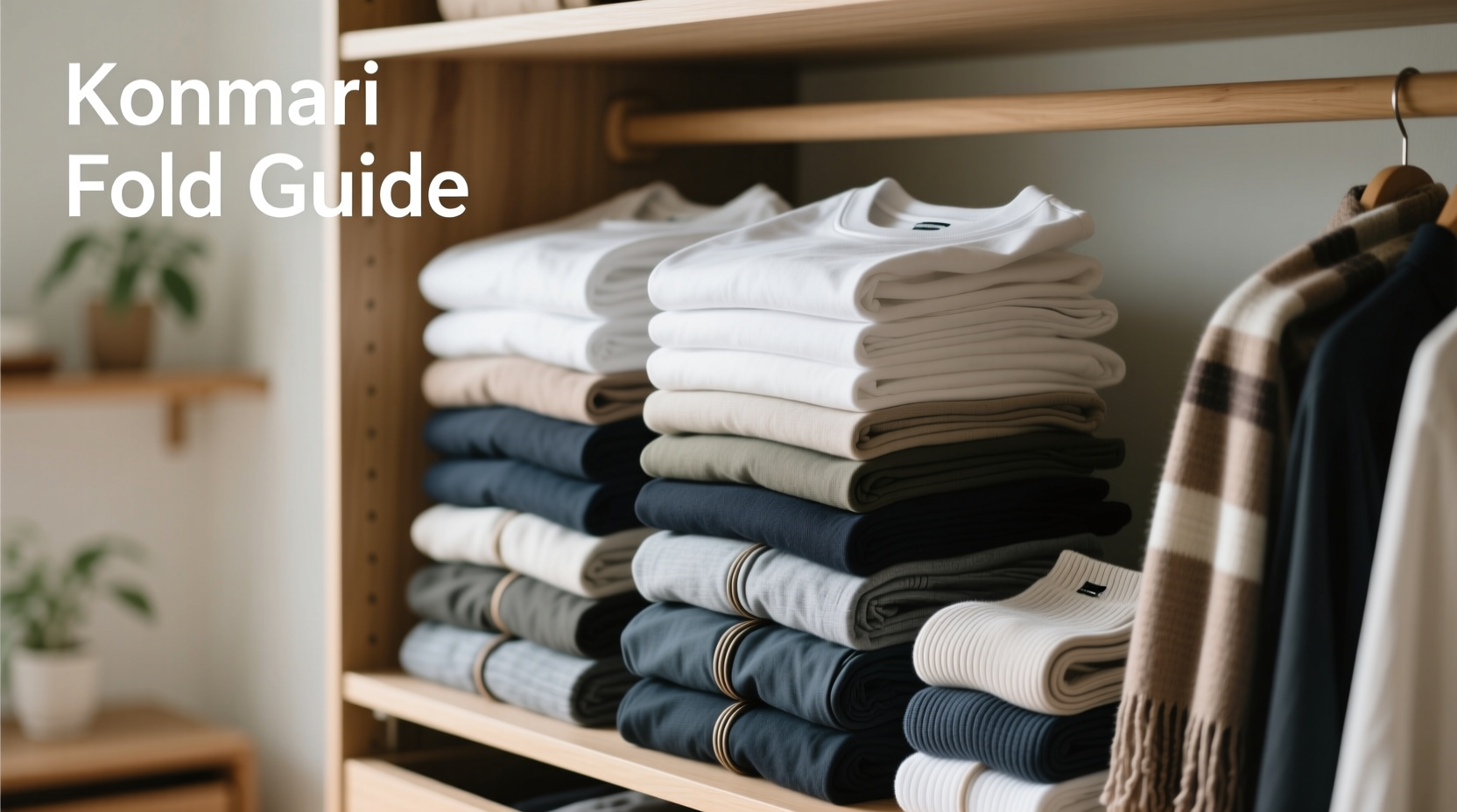 how to fold clothes like a pro using the konmari method correctly