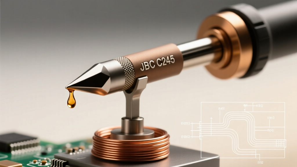 Deep Dive: C245 Soldering Iron Tips, Geometries & Thermal Dynamics