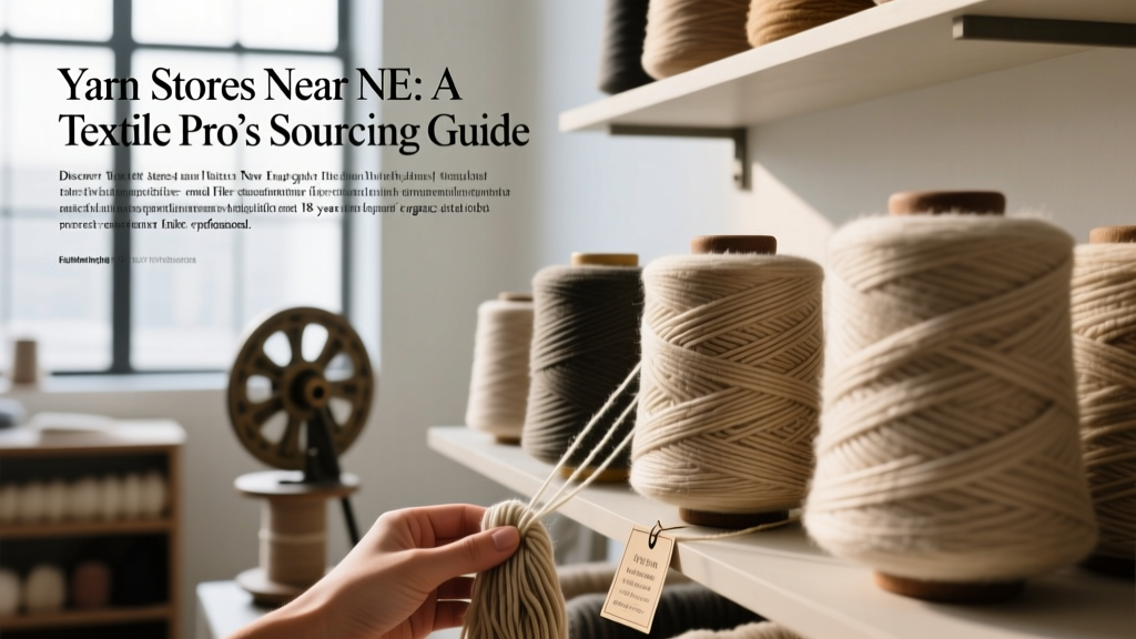 Yarn Stores Near NE: A Textile Pro’s Sourcing Guide