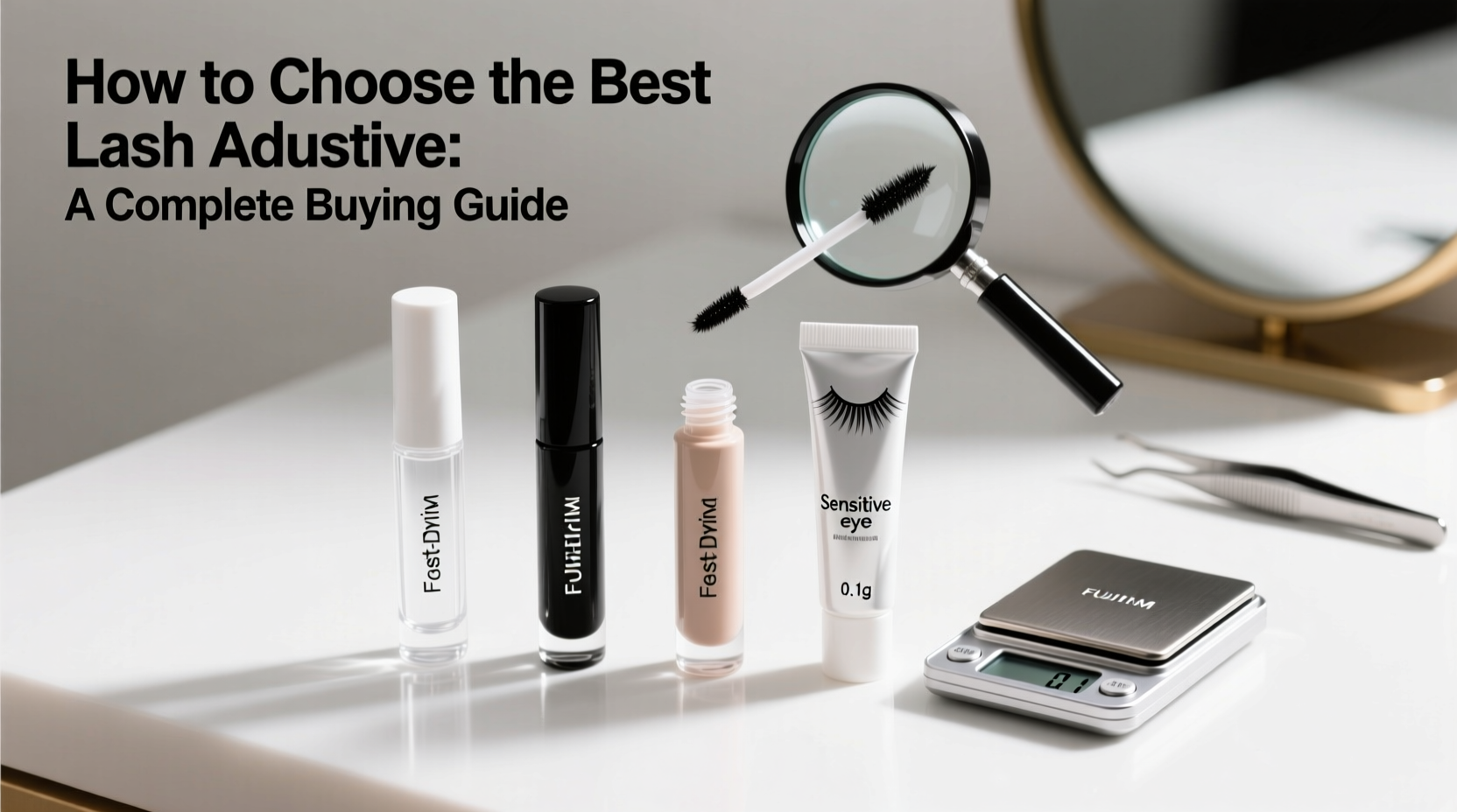 How to Choose the Best Lash Adhesive: A Complete Buying Guide