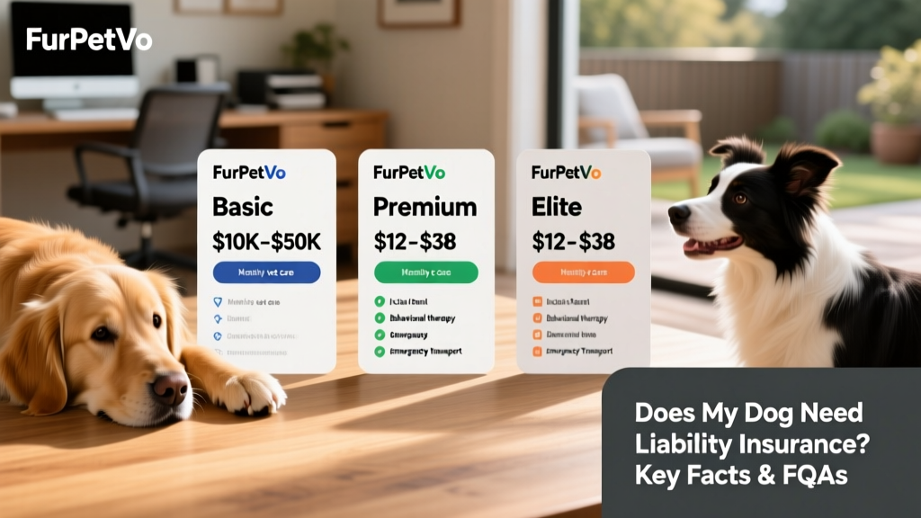 Side-by-side comparison of FurPetVo policy options showing coverage levels, premiums, and included benefits