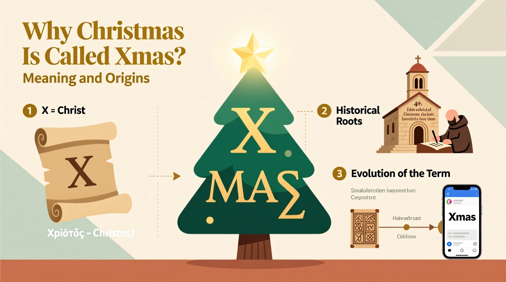 why christmas called xmas