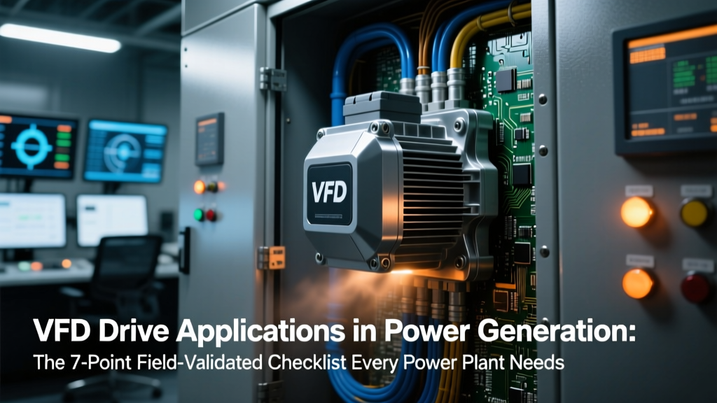 VFD Drive Applications in Power Generation: 7-Point