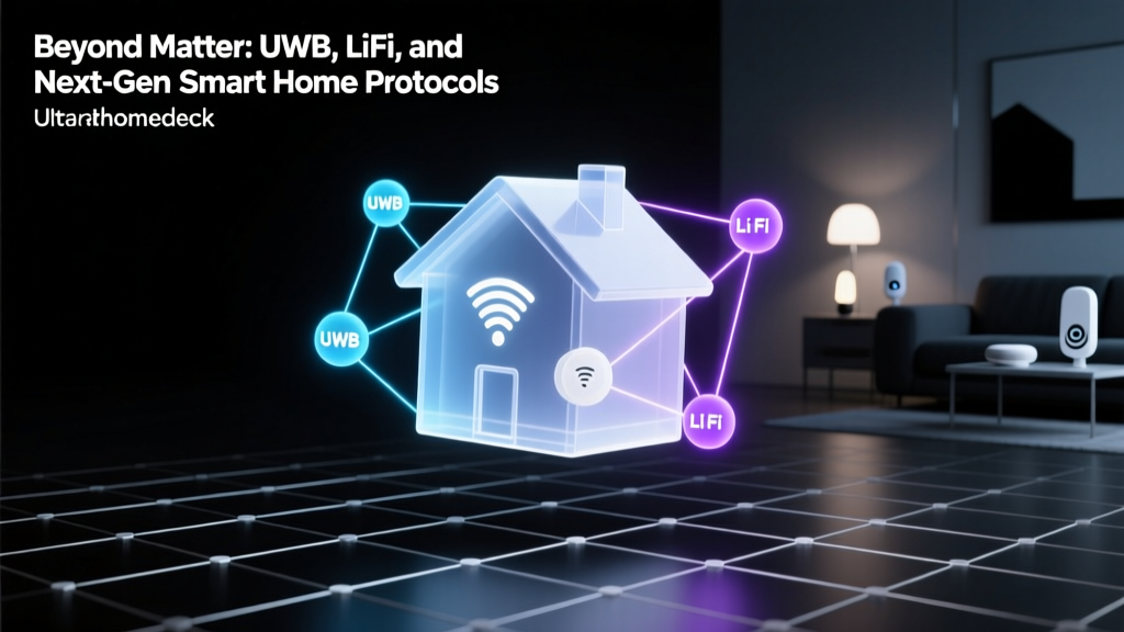 Beyond Matter: UWB, Li-Fi, and Next-Gen Smart Home Protocols