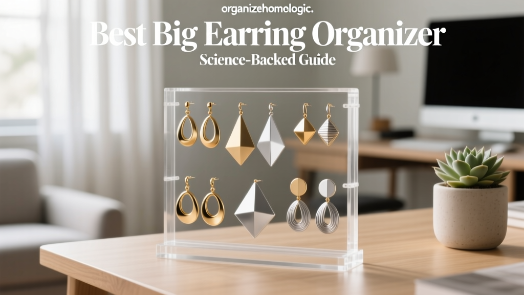 Best Big Earring Organizer: Science-Backed Guide