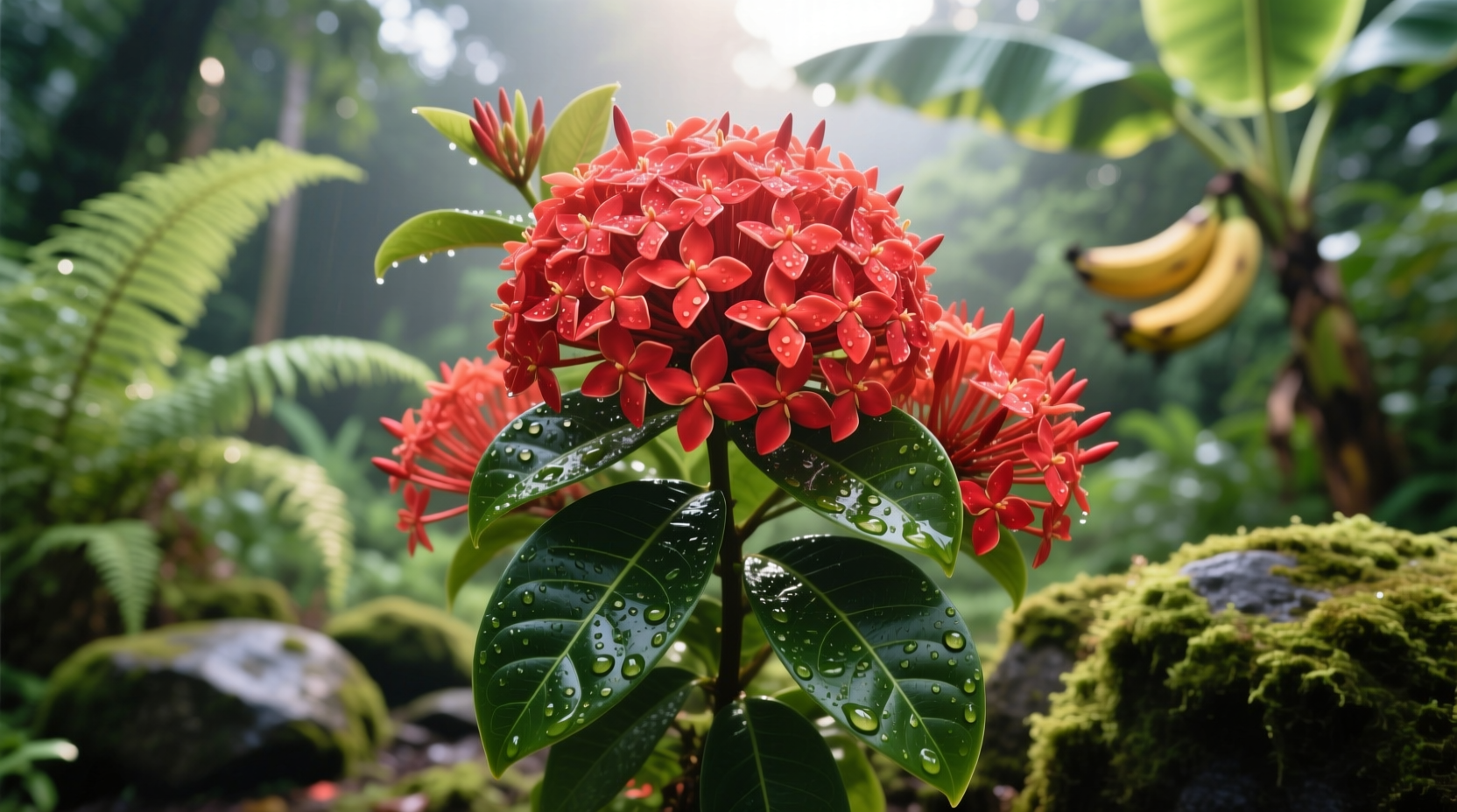 ixora plant