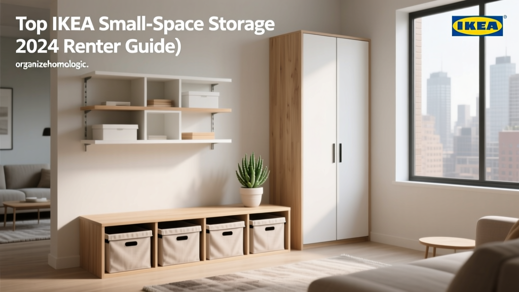 Top IKEA Small-Space Storage (2024 Renter Guide)