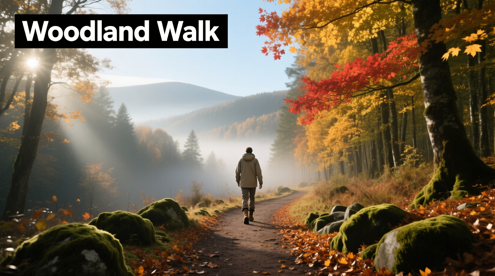 woodland walk for mental wellbeing
