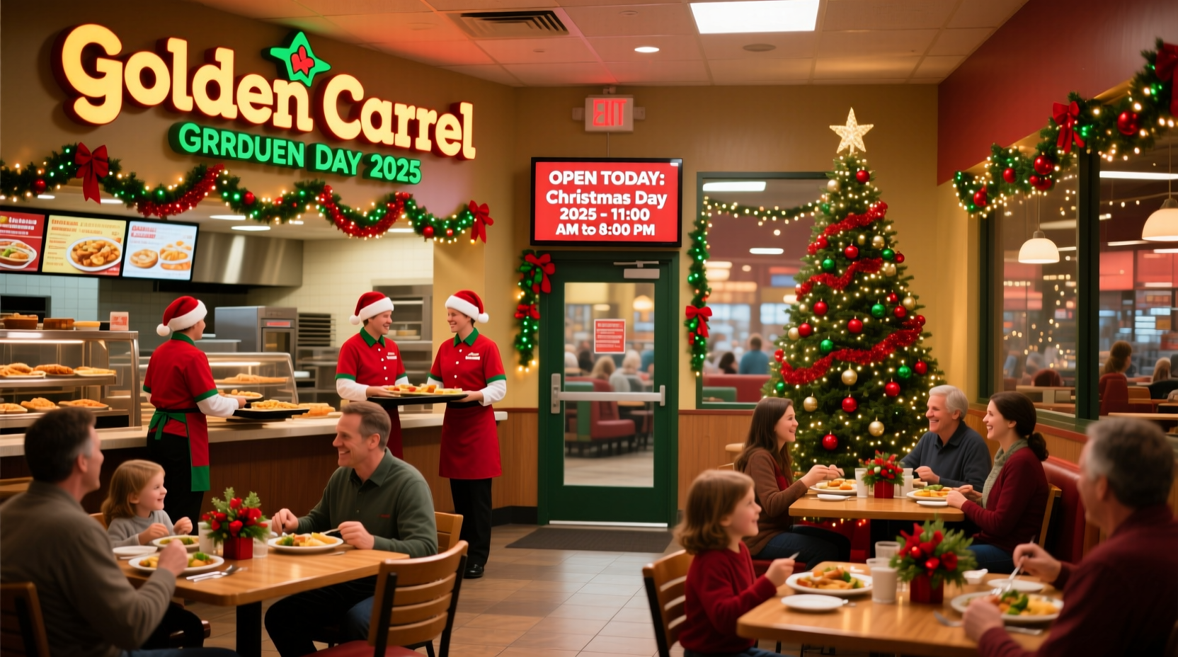 is golden corral open on christmas day 2024