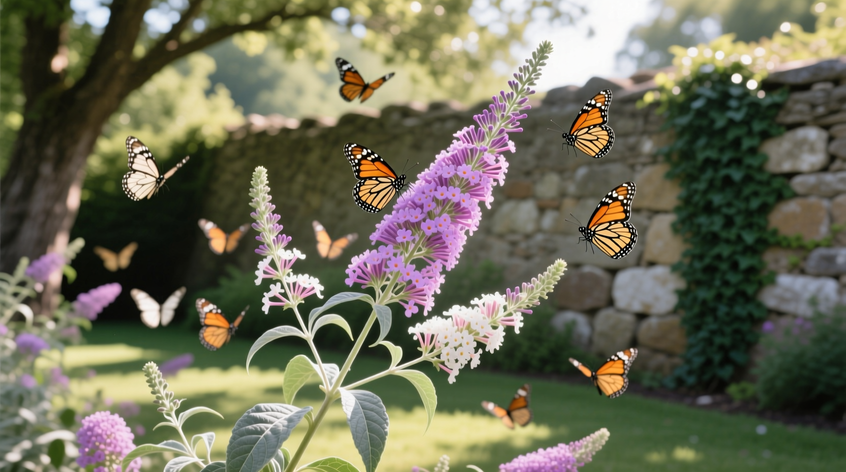 types of butterfly bush