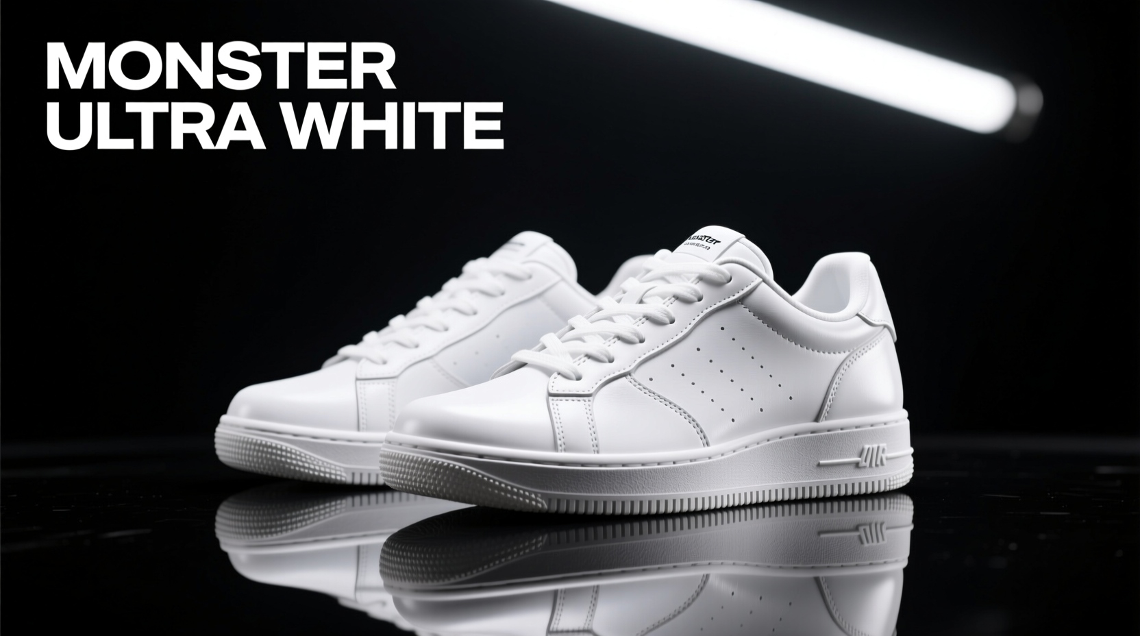 Monster Ultra White can showing its distinctive white design