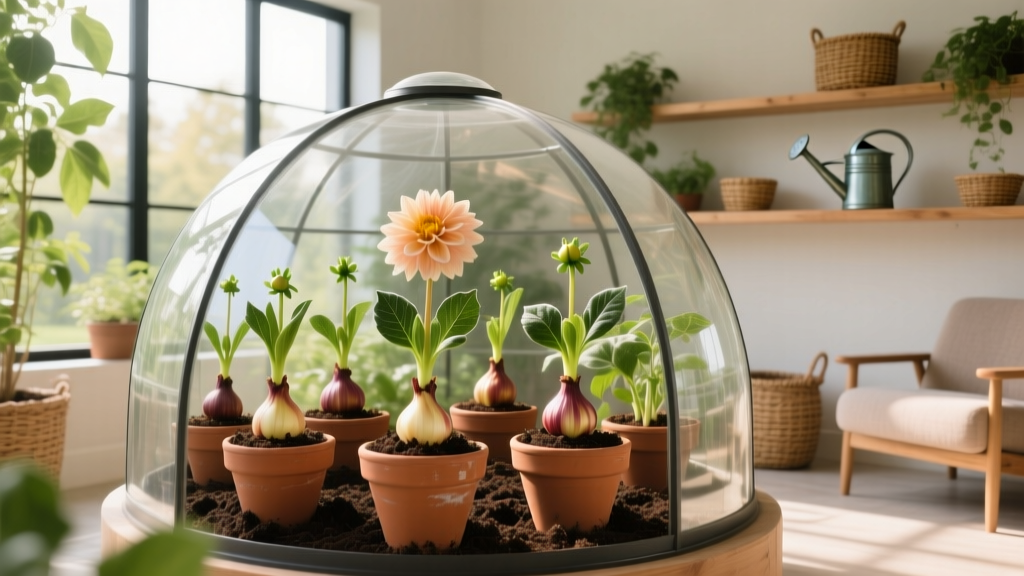 Start Dahlia Tubers Indoors for Earlier Blooms