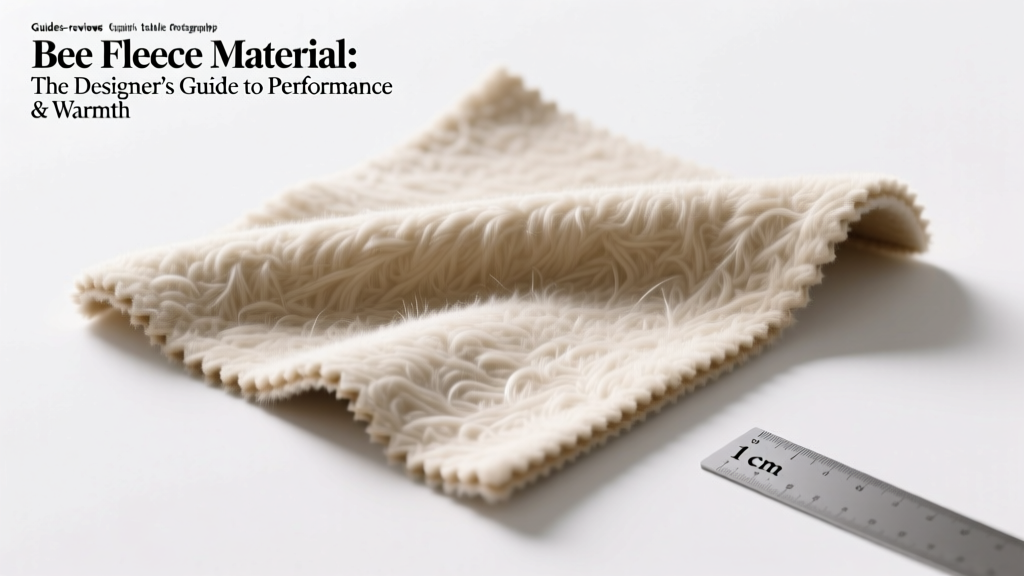Bee Fleece Material: The Designer’s Guide to Performance & Warmth