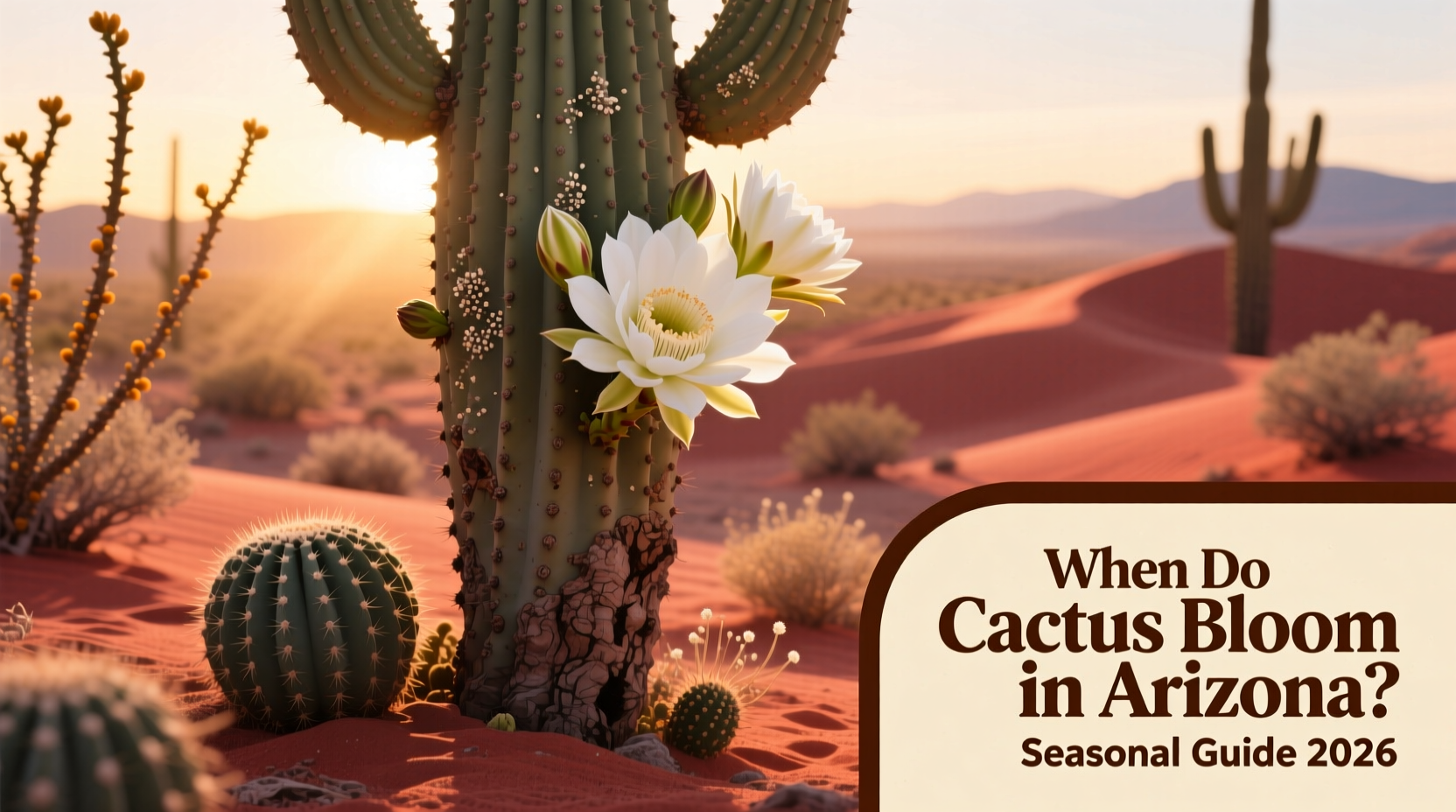 When Cacti Bloom in Arizona | TheHomeSprouts