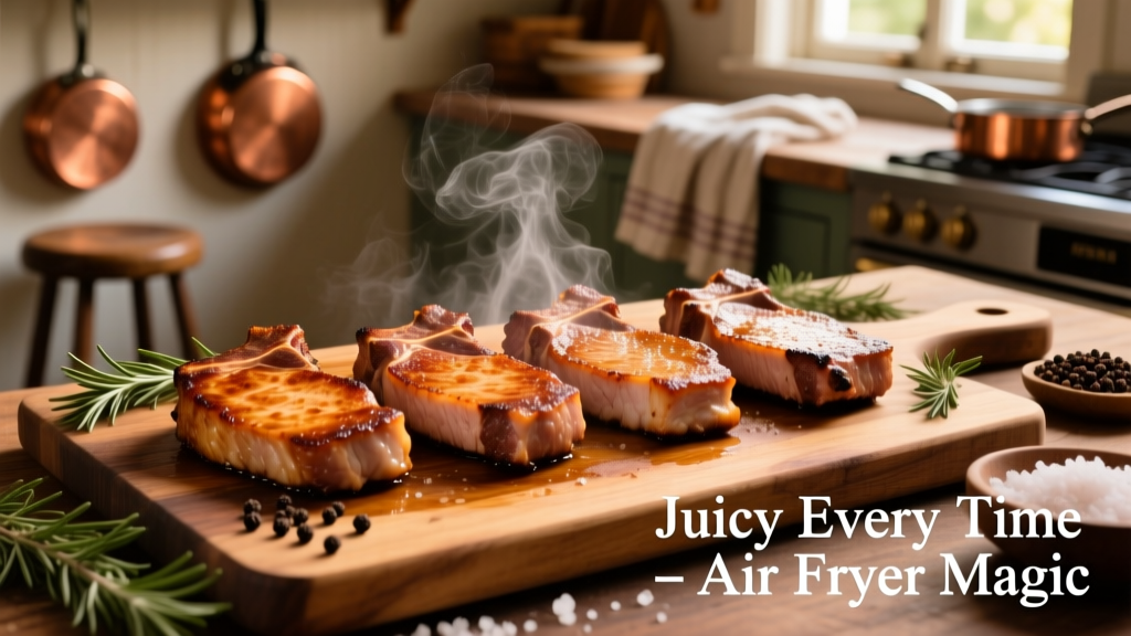 Moist Pork Chops in Air Fryer: Juicy Every Time