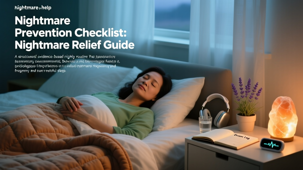Nightmare Prevention Checklist: Nightmare Relief Guide