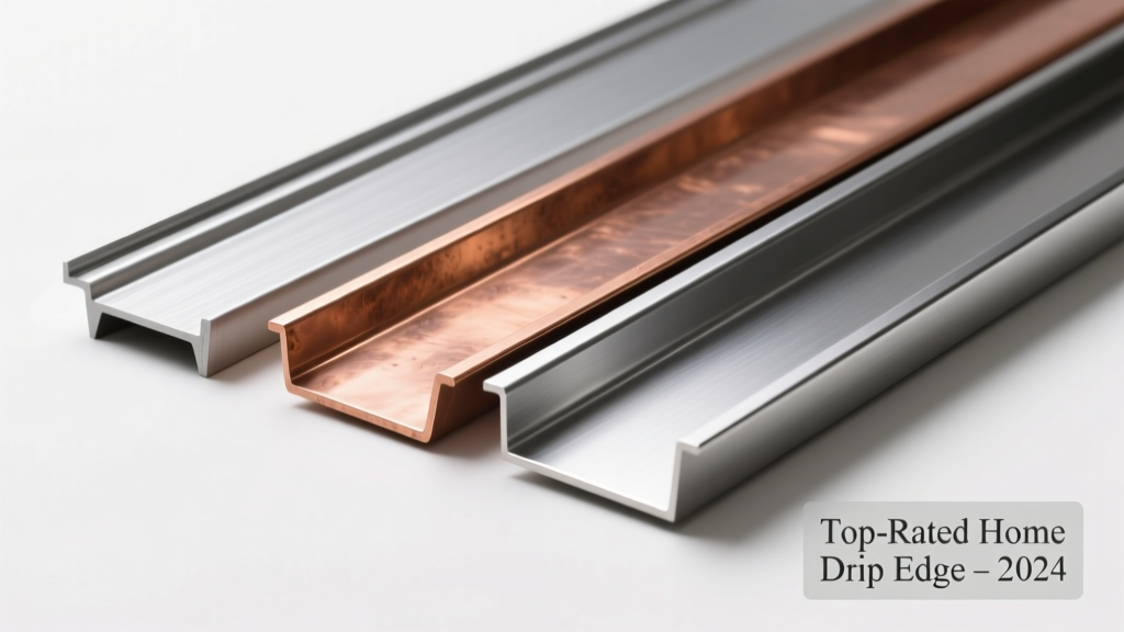 Best Drip Edge for Home Use: Aluminum, Copper & Steel Options