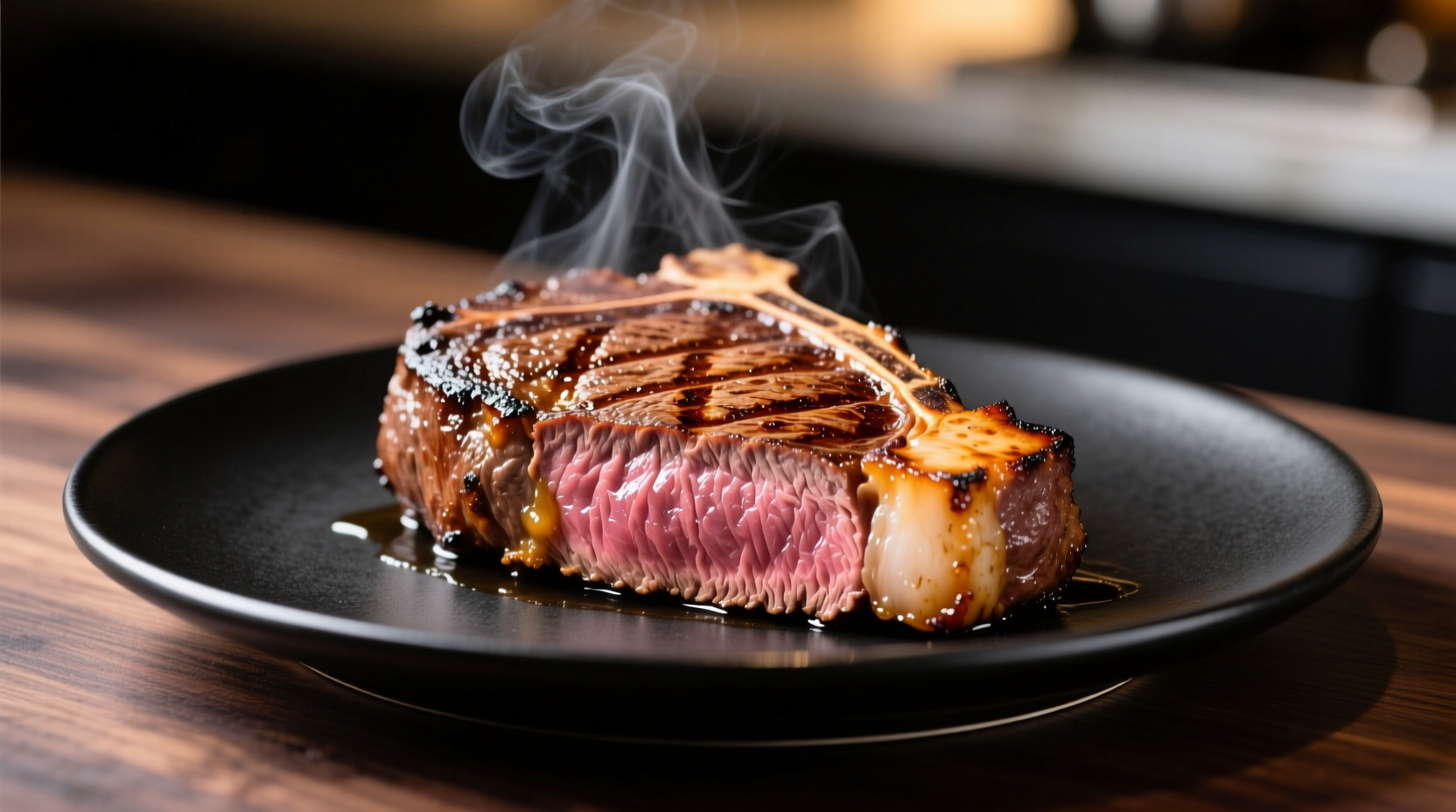 Perfectly seared beef fillet with golden crust
