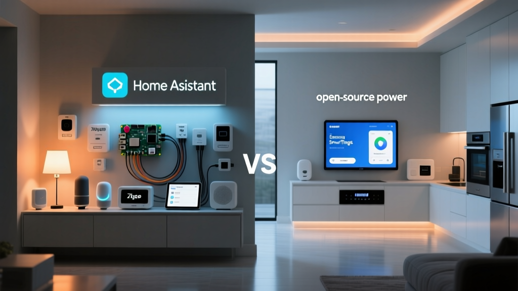 Home Assistant vs. SmartThings: Open-Source Power vs. Samsung Ecosystem Lock-In