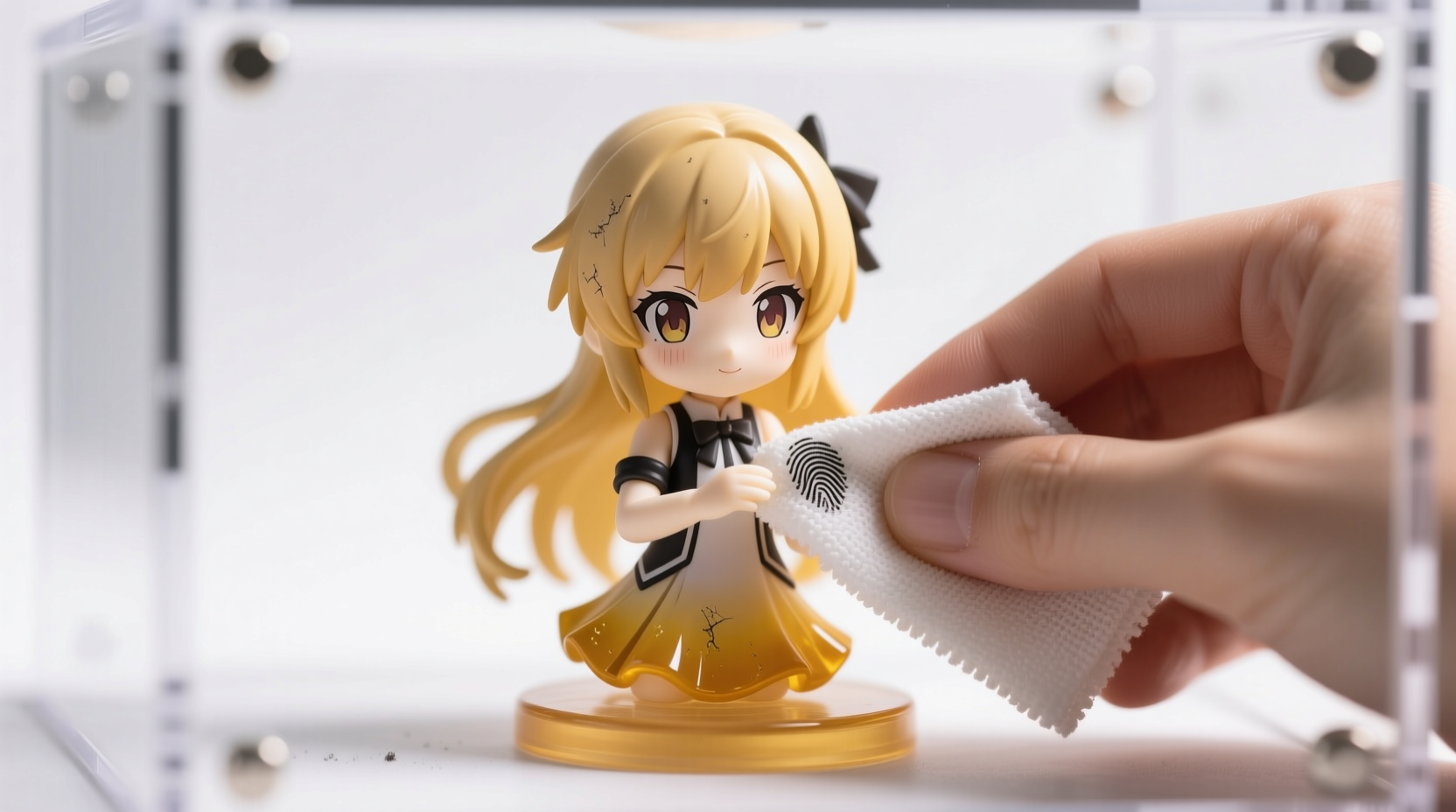 eco friendly resin figurine cleaning