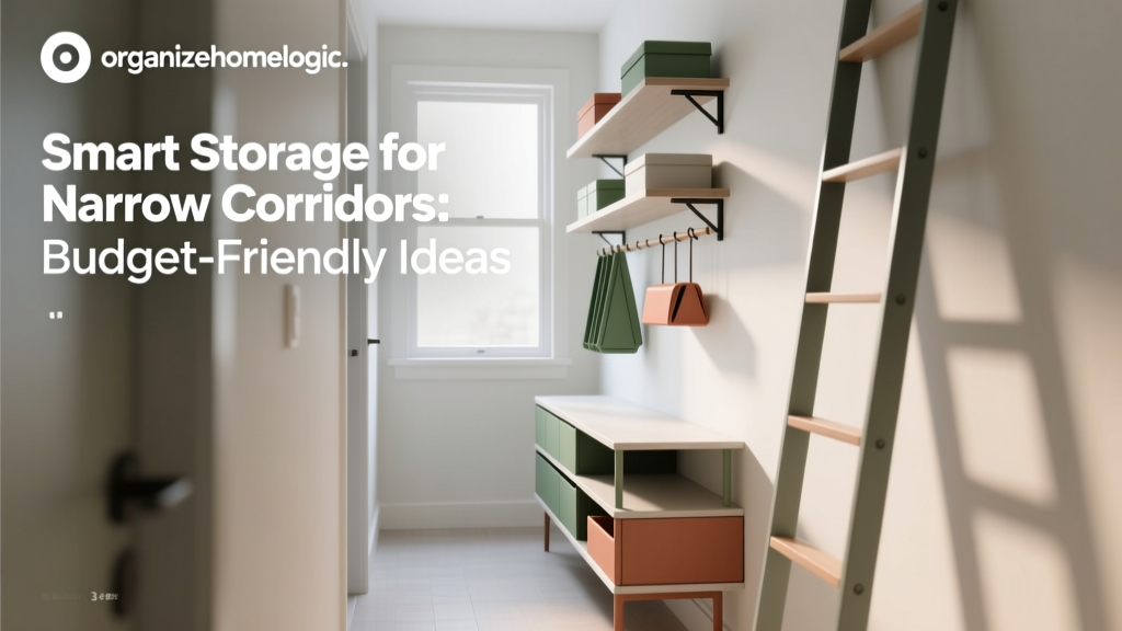 Smart Storage for Narrow Corridors: Budget-Friendly Ideas