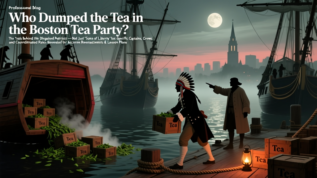 Boston Tea Party Participants: Who Really Dumped the Tea?