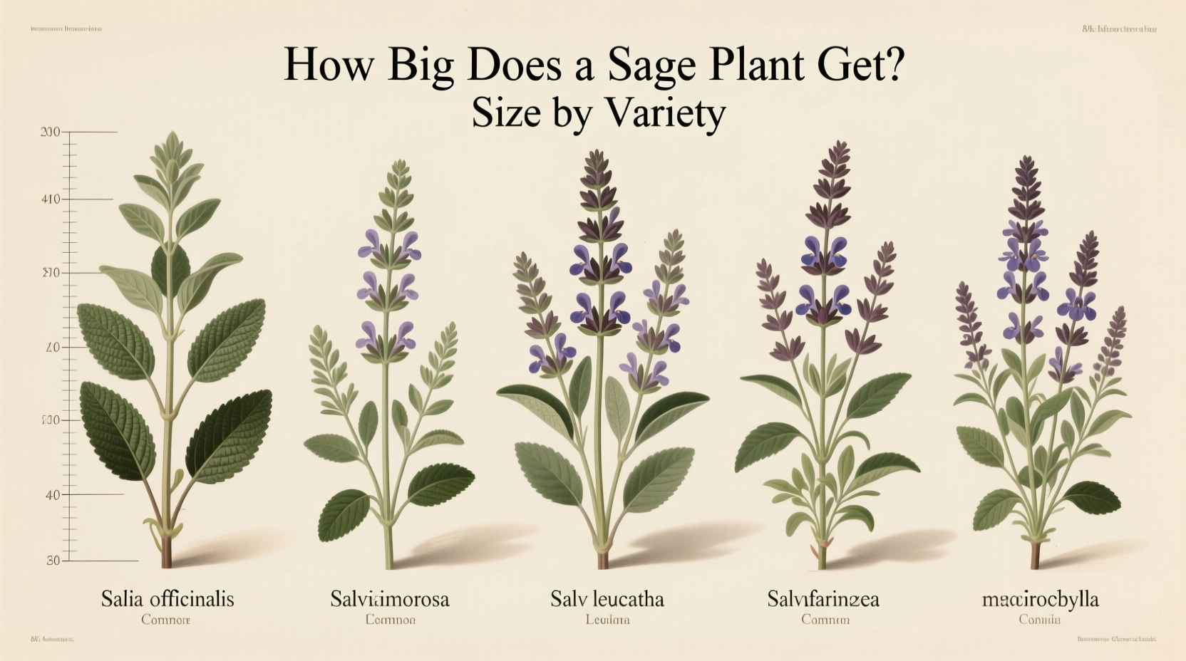How Big Does A Sage Plant Get