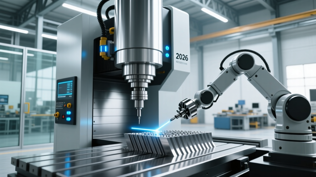 2026 CNC Mill Turn Machine Trends: AI & Hybrid Machining