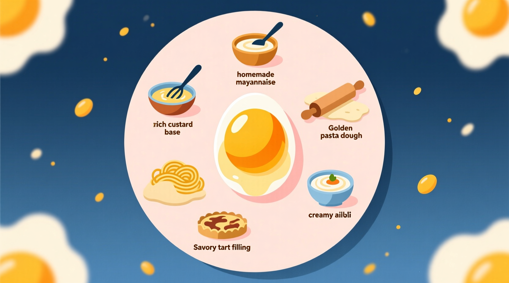 how to use leftover egg yolks