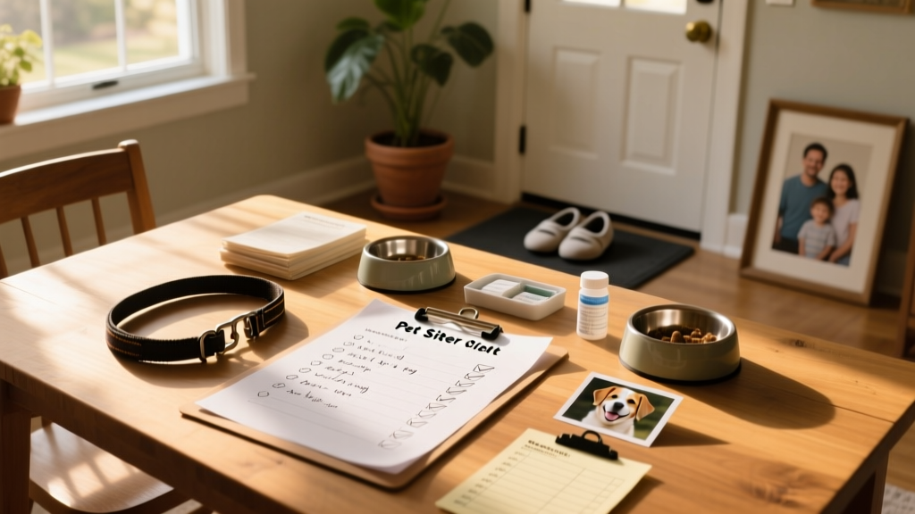 Pet Sitter Checklist: Prepping for Pet Care While You’re Away