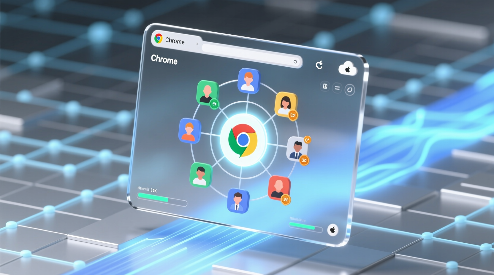 google chrome backup manages user profiles