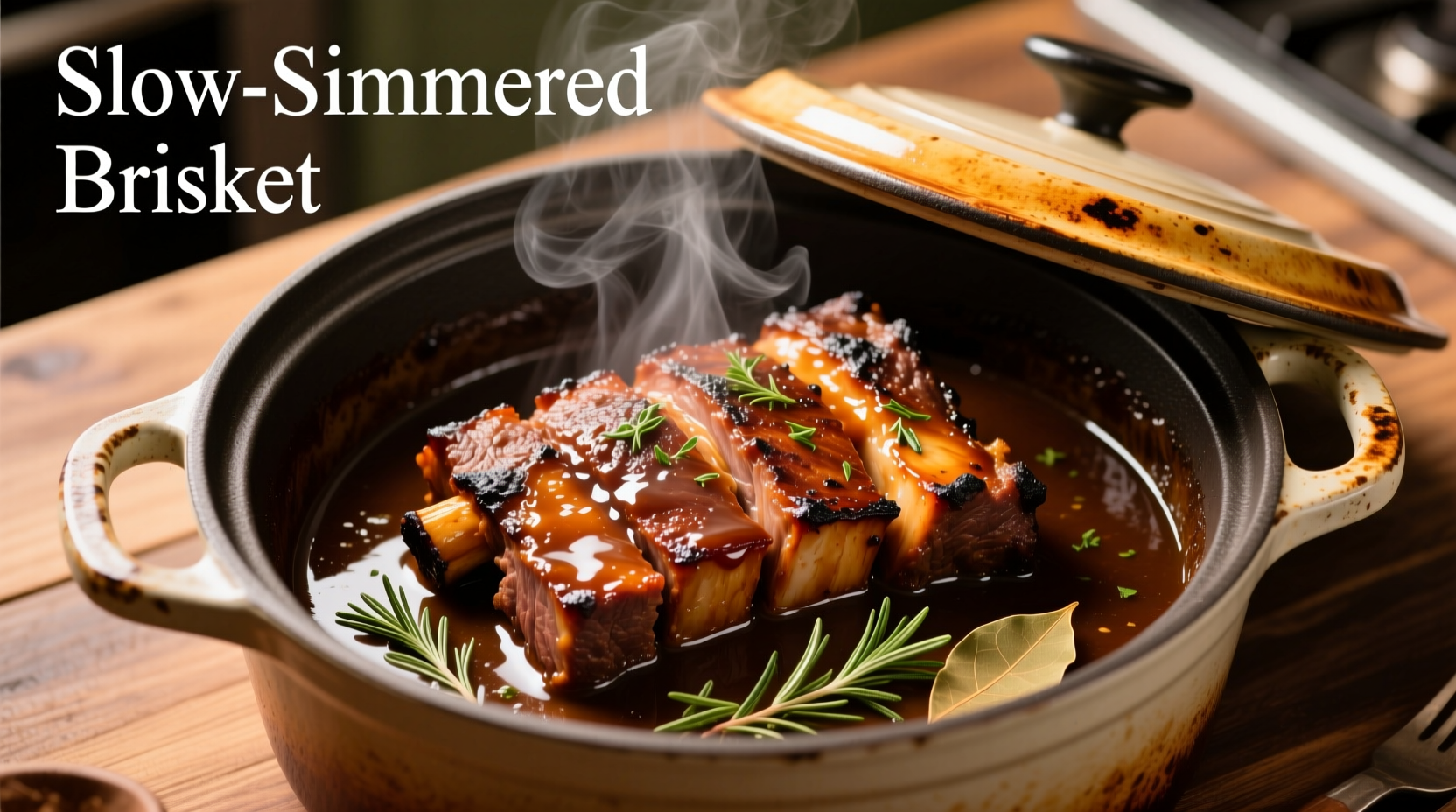 fork-tender crock pot brisket with rich gravy