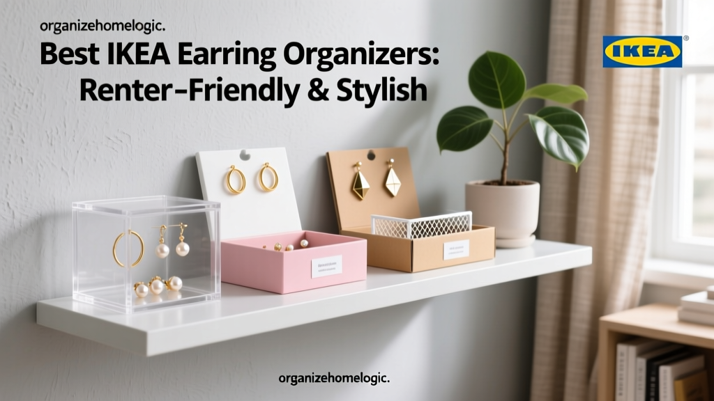 Best IKEA Earring Organizers: Renter-Friendly & Stylish