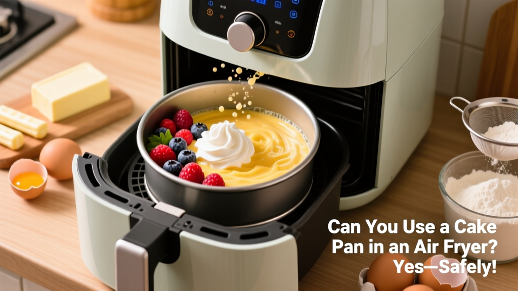 Can You Use a Cake Pan in an Air Fryer? (Yes—Safely!)