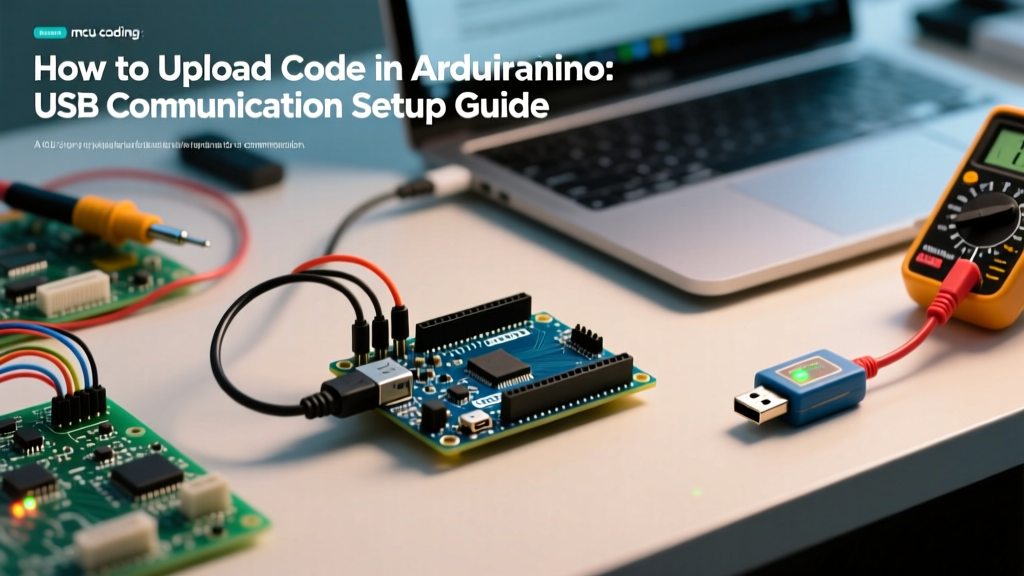 How to Upload Code in Arduino: USB Communication Setup Guide