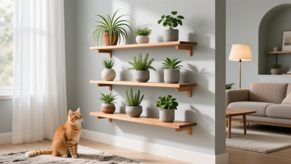 Cat-Safe Indoor Plant Shelf: Build & Stock Guide