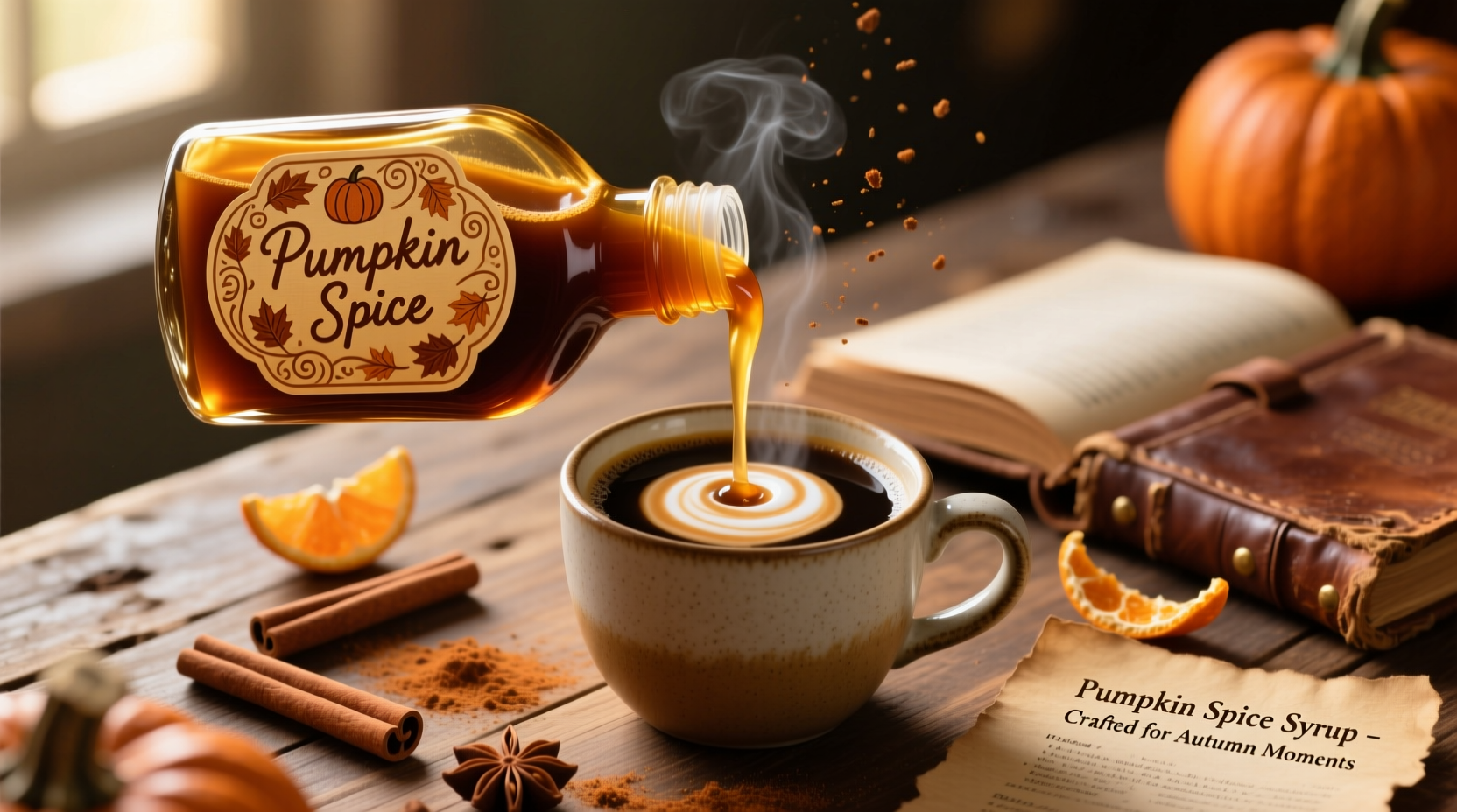 pumpkin spice syrup for coffee