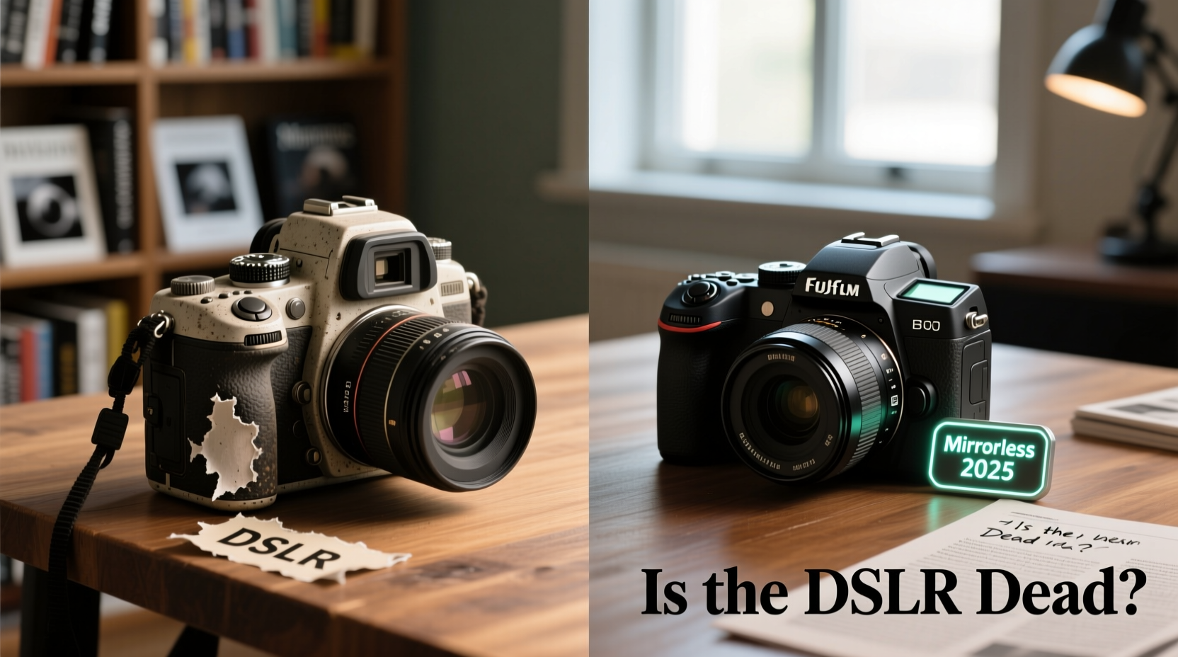 dslr vs mirrorless for beginners is the dslr dead in 2025