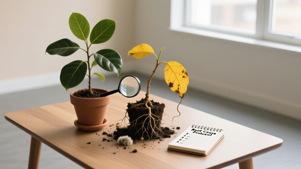 Indoor Plant Yellow Leaves: Root-Cause Diagnosis Guide