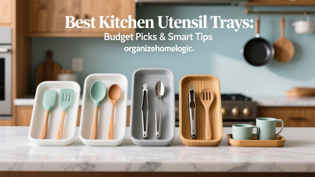 Best Kitchen Utensil Trays: Budget Picks & Smart Tips