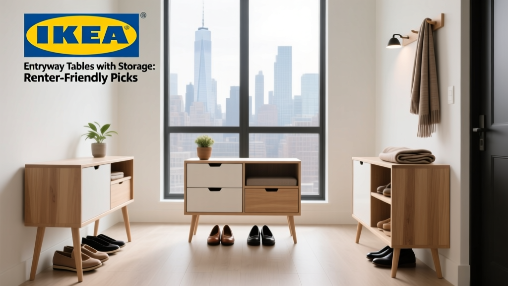 IKEA Entryway Tables with Storage: Renter-Friendly Picks