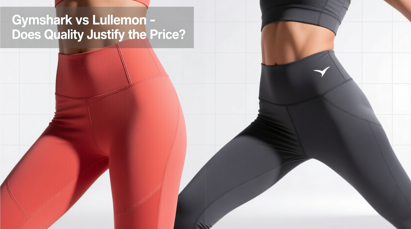 gymshark vs lululemon leggings does the quality justify the price gap