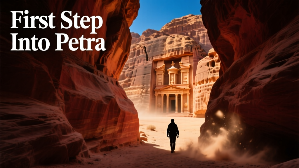 Walking Into Petra For The First Time: The Siq, the Silence, and the Shock of Al-Khazneh