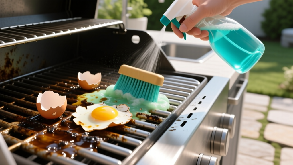 Best Proven Way: How to Get Egg Out of Outdoor Grill