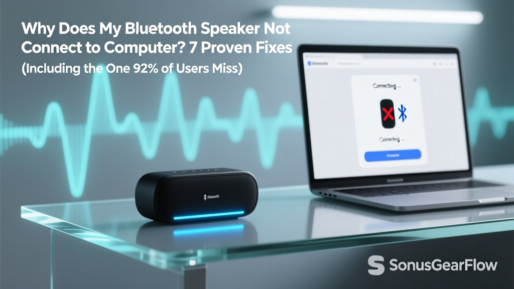 Why Does My Bluetooth Speaker Not Connect to Computer?