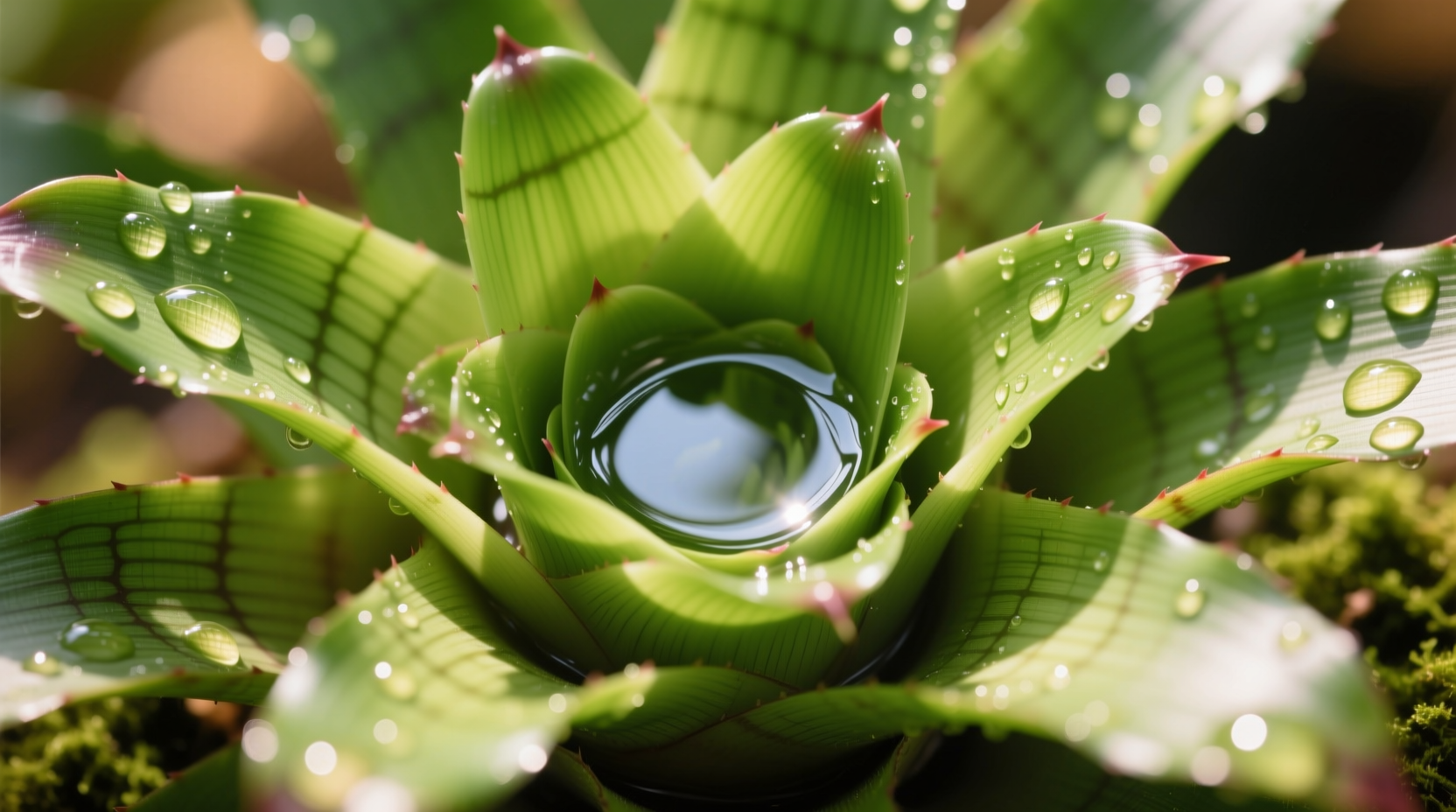 bromeliad center cup