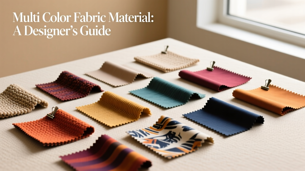 Multi Colour Fabric Material: A Designer’s Guide