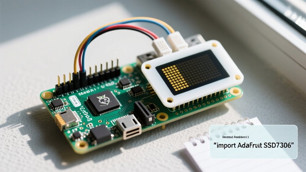 Raspberry Pi OLED Display: Wiring & Python Tutorial