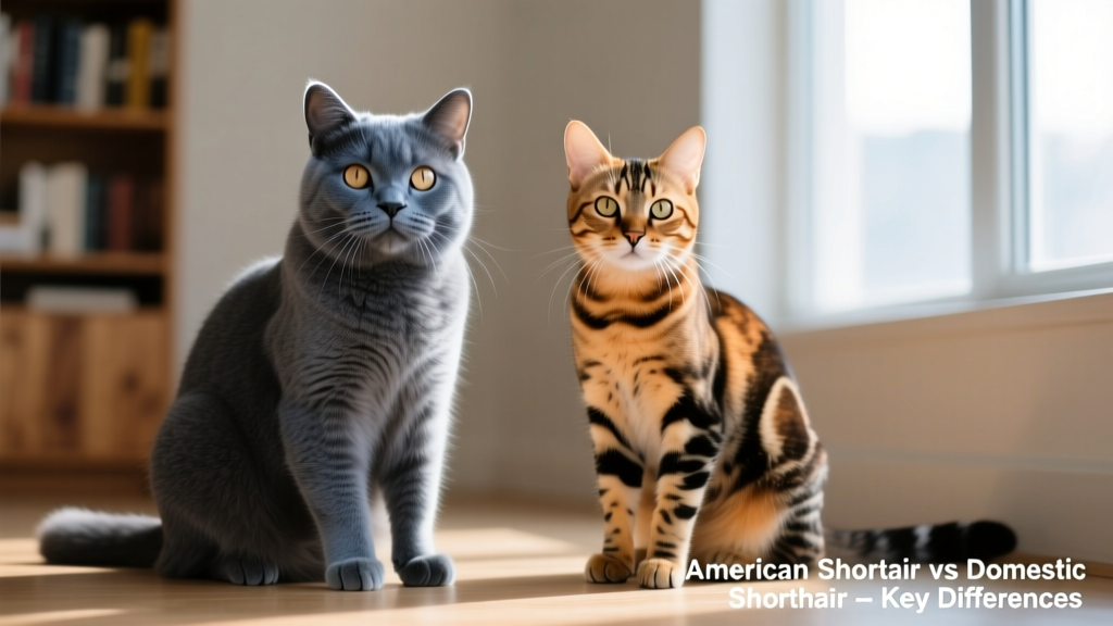 American Shorthair vs Domestic Shorthair Cats: The Differences