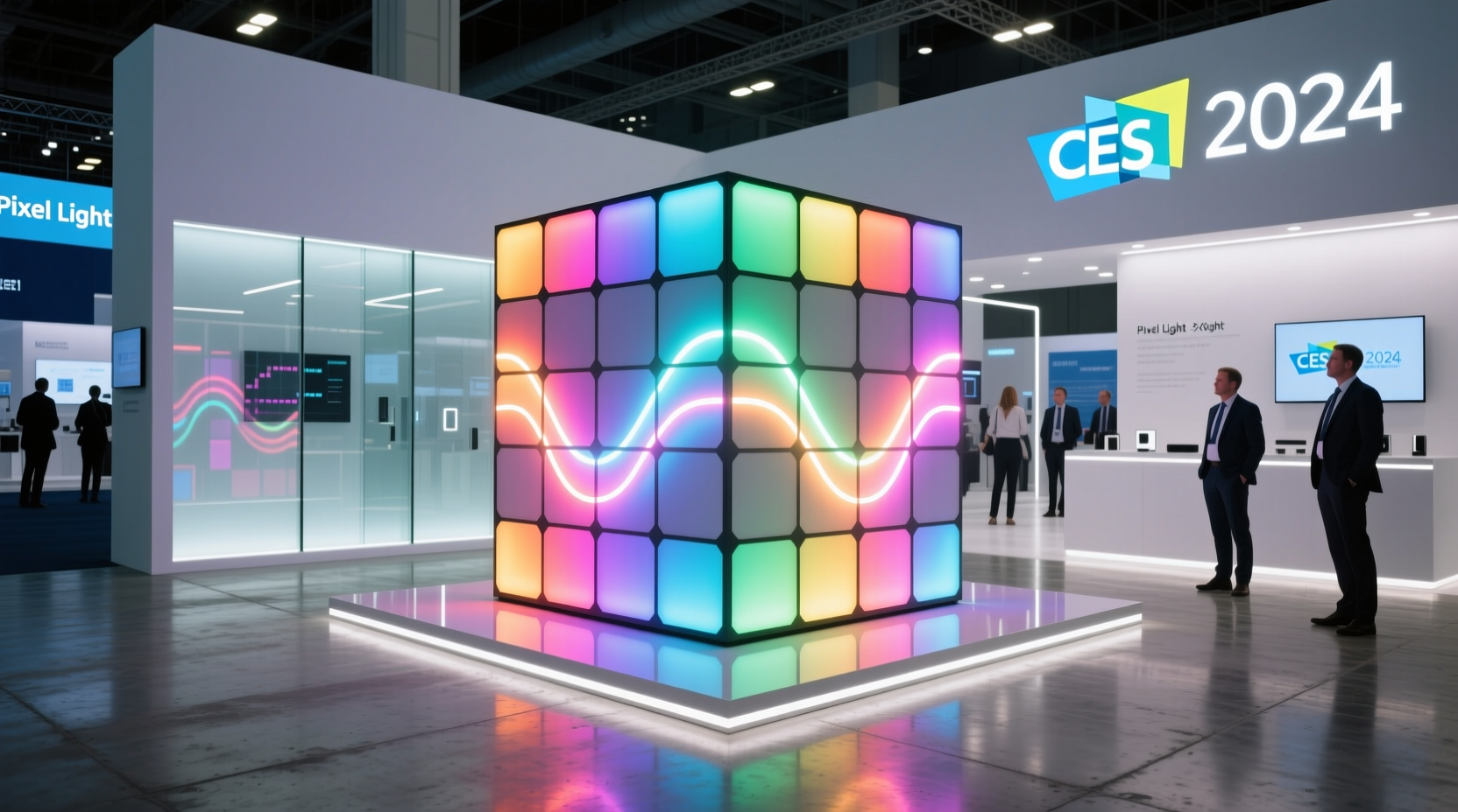 govee debuts pixel light at ces